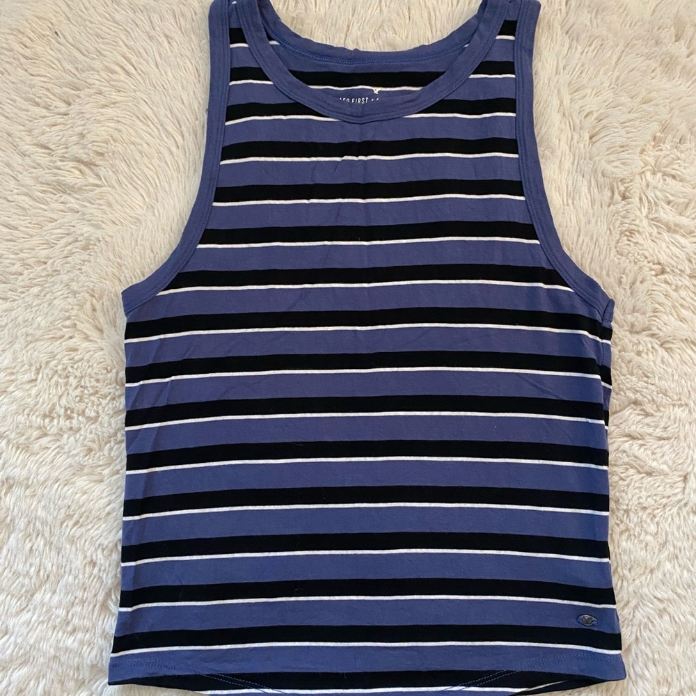 American Eagle Striped Tank Top